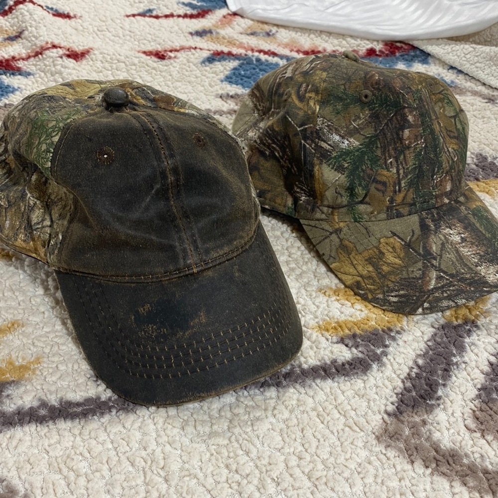 Pair of RealTree hats